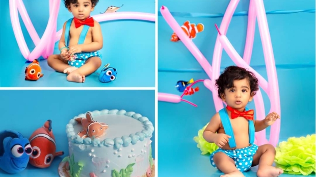 finding nemo cake smash